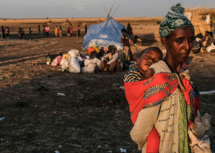 Carestia nel nord dell’Etiopia
