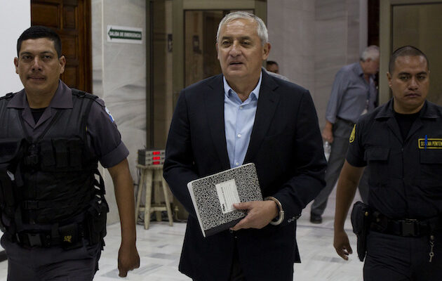 In Guatemala condanna dell’ex presidente