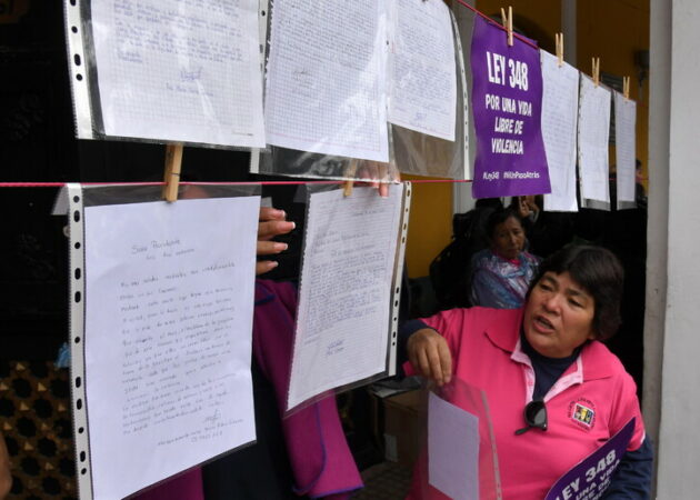 In Bolivia 1000 lettere al giorno contro la violenza sulle donne